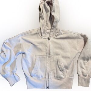 Abercrombie Kids Essentials Pale Pink Hoody With Kangaroo Pockets. Size 9/10